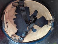 Original Deutscher Stahlhelm des RLB - Reichsluftschutzbundes