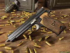 Außergewöhnliche SIG P210-2 - Mod. 49 Serie 4 - 9mm Para