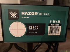 Vortex Razor HD Gen 3 6-36x56 MRAD Zielfernrohr