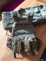 Schmeisser  AR15/S4F Milcomp + Weste + Tasche