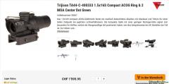 Trijicon ACOG TA44-C-400243 Zielfernrohr Rotpunkt Visier