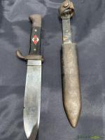 Original Fahrtenmesser HJ mit Devise aus Wk2 (Hartkopf Sohn Solingen)