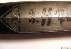 Original Bajonett SS Totenkopf aus Wk2