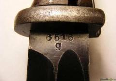 Original Bajonett SS Totenkopf aus Wk2