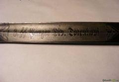 Original Bajonett SS Totenkopf aus Wk2