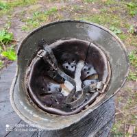 Original Stahlhelm M35 Kriegsmarine aus Wk2