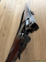 Ferlacher 80e — Bockdoppelflinte (Doppel-Greener), Kaliber 12/70