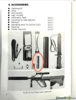 Steyr AUG 9mm Feuerscheindämpfer