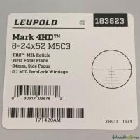Leupold Mark 4HD 6-24x52 Zielfernrohr