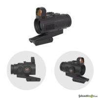 Vector Optics VOGP-01 Paragon 4x24 Mini Prism Scope & Frenzy 1x17x24 Green Dot Kit