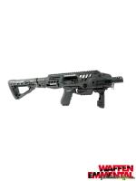 Glock 17 Gen 4 9mm Luger in Roni Schaftsystem + Gewindelauf