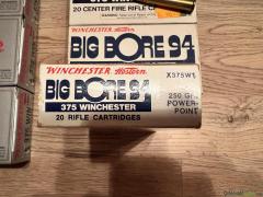 .375 Winchester „Big Bore“ Munition !!!RARITÄT!!!