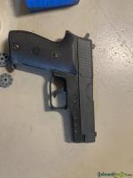 RWS Co2 Pistole C225 mit 10 Kartuschen und Diabolos