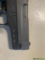 RWS Co2 Pistole C225 mit 10 Kartuschen und Diabolos