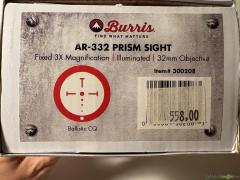 Burris AR-332 Prism Sight 3x32
