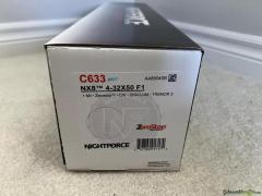 Nightforce NX8 4-32x50 F1 C633 Mil Tremor 3 Reticle