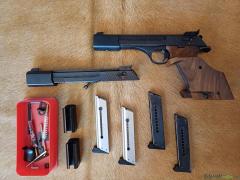 Sportpistole ERMA ESP85a .22LR mith mit Ersatzlauf .32 WC