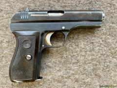 CZ | Ceska Zbrojovka CZ 27, post WWII 1945 .32 ACP / 7.65x17mm Browning SR