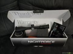 Nightforce NX8 2,50-20x55 F1 .25 MOA ZeroStop DIGILLUM