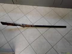 Belgische Doppelflinte Perkussion Damastlauf