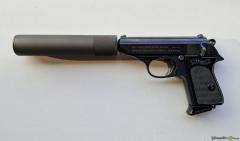Walther PPK mit B&T Jet Schalldämpfer