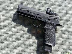 SIG P320 RX mit Wilson Combat Griffmodul und Safariland Holster