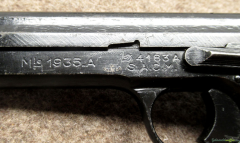 pistole SACM mod. 1935A cal. 7.65mm longue