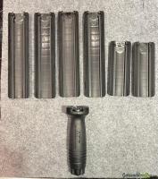 Knights Armament KAC Rib Rail Cover Panel + Griff Set 5.56x45mm NATO