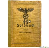 Original Soldbuch SS Division Langemarck aus Wk2