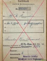 Original Soldbuch SS Division Langemarck aus Wk2