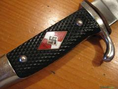 Fahrtenmesser HJ mit Motto Original Eickhorn Solingen