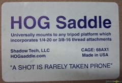 Shadowtech HOG Saddle