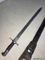 Sägebajonett Ord. 1878 mit Frosch