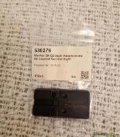 Walther Q4/Q5 Stahl Adapterplatte für Leupold Red-Dot Sight