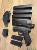 Glock 17 Gen4 mit Zubehör