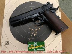 Walther | Carl Colt Gold Cup .22 LR Long Rifle