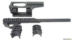 Picatinny Montage, militärisch