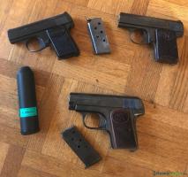FN Baby und FN 1906 .25 ACP