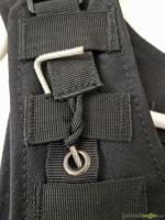 Taktische Molle-Weste / Plattenträger schwarz