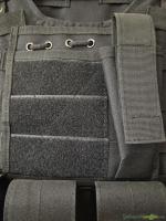 Taktische Molle-Weste / Plattenträger schwarz