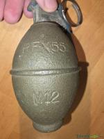 RFX55  M12  Handgranate INERT / Deaktiviert