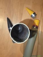 2 Stück 25 mm Flack  /     INERT