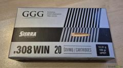 308 Win Hülsen, GGG 550 stk.