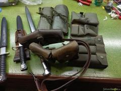 Militärrucksack und Zubehör