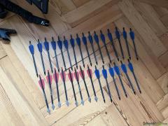 Carbon-Armbrustpfeile für das Ek Archery Adder Cobra System, 7,5 Zoll