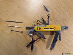 Taschenmesser 150 Jahre Schweizer Post