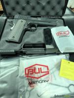 BUL 1911 Government + .45 ACP + Neuwertig + Bull Barrell