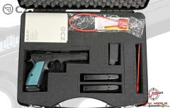 CZ | Ceska Zbrojovka Pistole, CZ TS 2 Blue Edition - Kansas City 9x19mm Parabellum/Luger/NATO