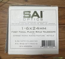 SAI OPTICS – SAI 6 1-6X24MM mit BADGER ORDNANCE 30MM 1.70