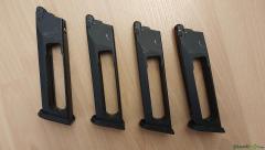 Komplett Set Airsoft RA-Tech Custom WE SCAR-L MK.16 +KJ Works X CZ P-09 Duty Tactical 